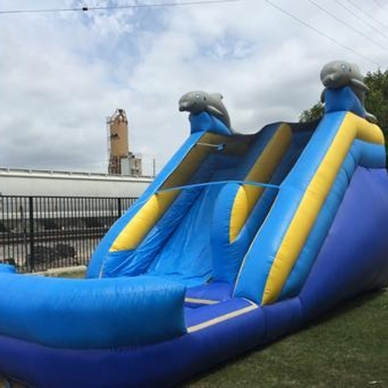 16ft dolphin water slide rental - Colorado Bounce Club