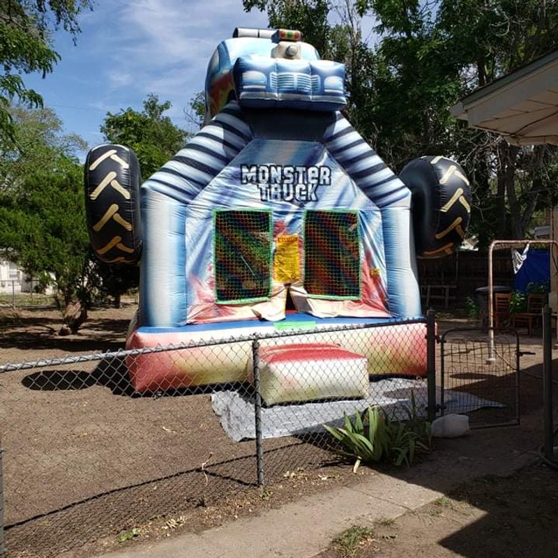 Monster Truck Bounce House rental in Pueblo and Colorado Springs - Colorado Bounce Club